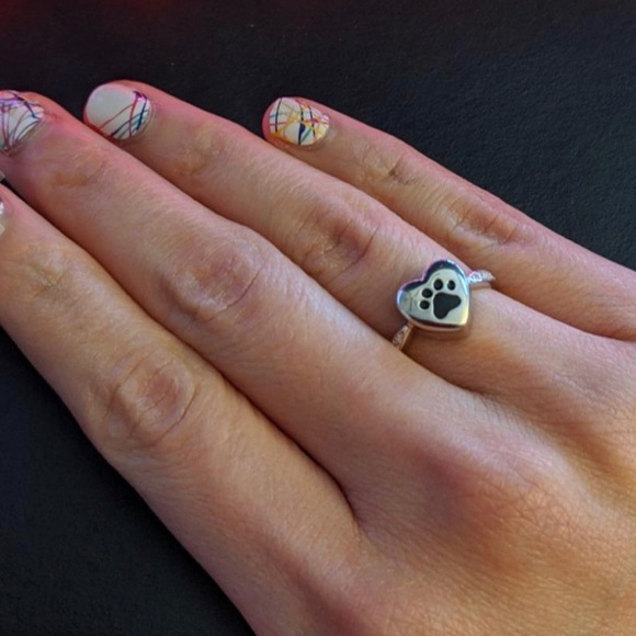 Pet Urn Ash Memorial Ring Eternal Memories Always In My Heart - Picture 8 of 8